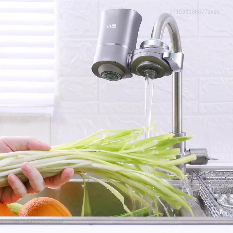 Xiaomi Xiaozhi Water-power Sterilization Water Purifier Ultraviolet Sterilization 5-stage Filtration for Bathroom Toilet Faucet